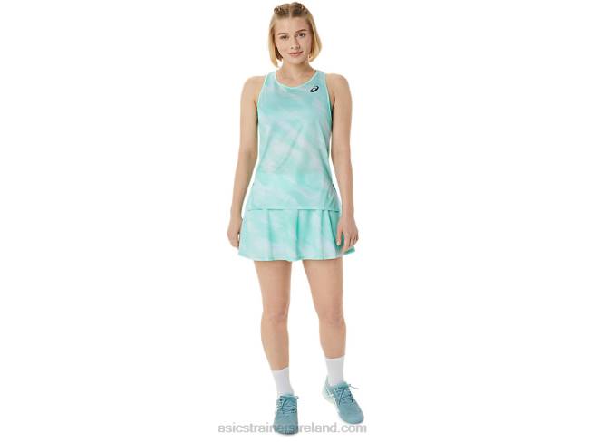 Women\s Match Graphic Tank Fresh Ice Asics XXPD3065