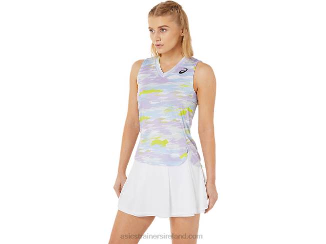 Women\s Match Graphic Tank Murasaki Asics XXPD3494