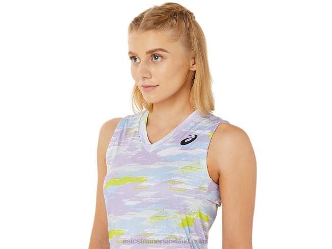 Women\s Match Graphic Tank Murasaki Asics XXPD3494