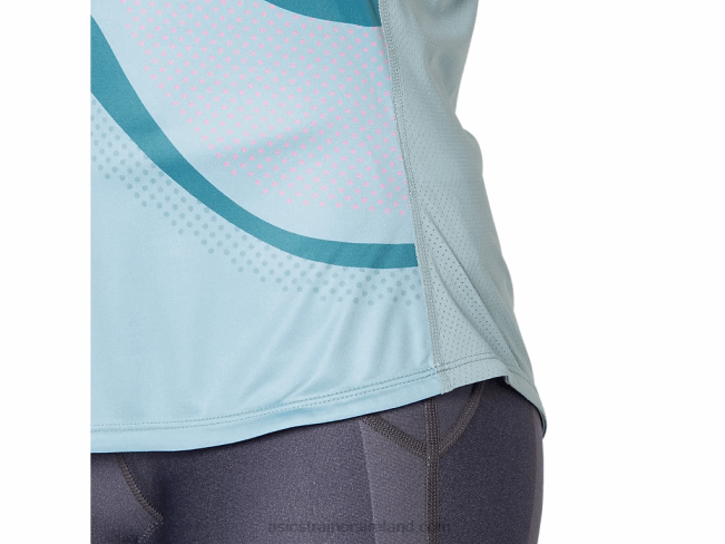 Women\s Match Graphic Tank Smoke Blue Asics XXPD4045