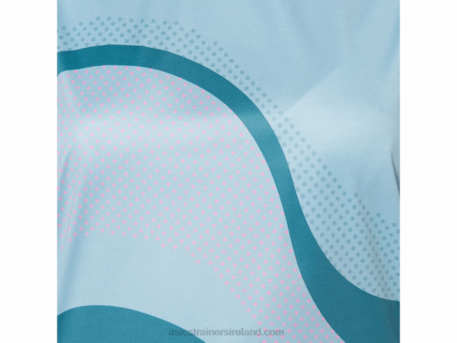 Women\s Match Graphic Tank Smoke Blue Asics XXPD4045