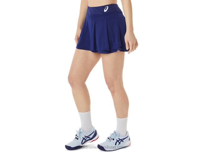 Women\s Match Skort Dive Blue Asics XXPD3041