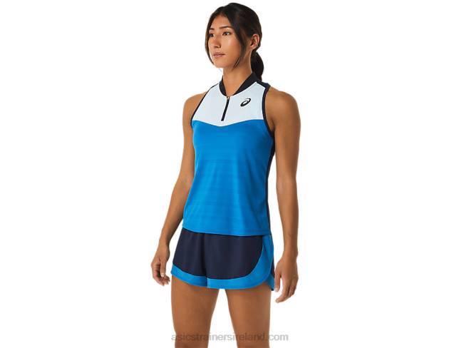 Women\s Match Tank Sky/Reborn Blue Asics XXPD2251