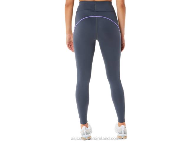 Women\s Mesh Panel Training Tight Carrier Grey Asics XXPD2311