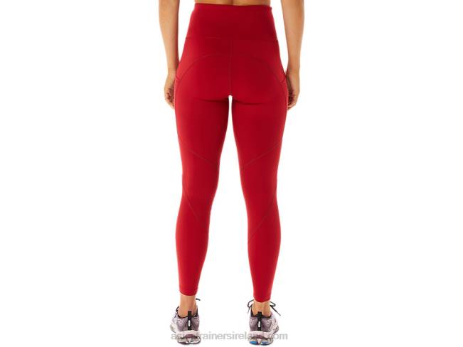 Women\s Movekoyo Training Tight Cranberry Asics XXPD2826