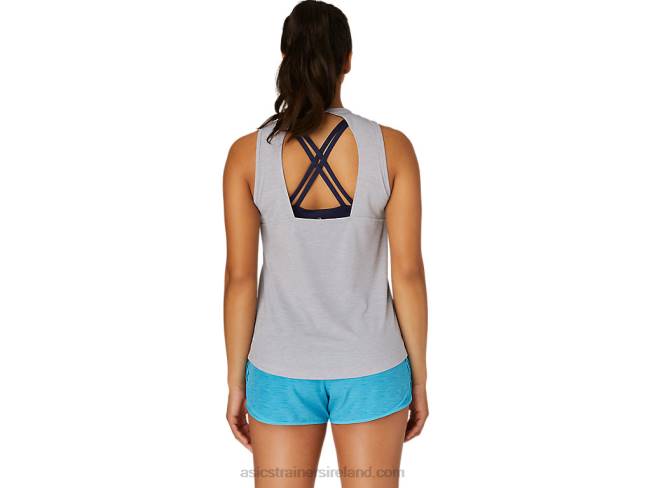 Women\s Muscle Tank Piedmont Grey Heather Asics XXPD4116