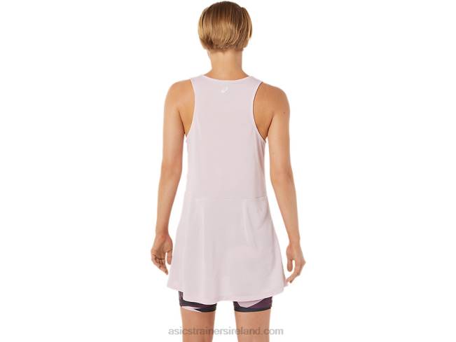 Women\s New Strong 92 Dress Barely Rose Asics XXPD3278