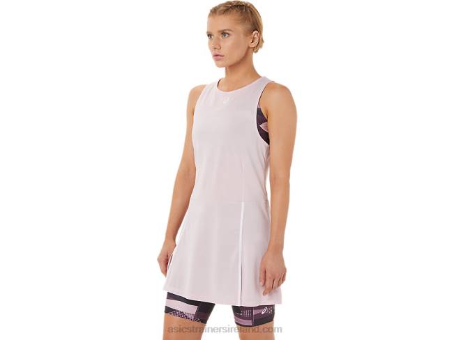 Women\s New Strong 92 Dress Barely Rose Asics XXPD3278