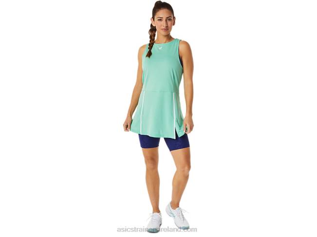 Women\s New Strong 92 Dress Seafoam Asics XXPD3062