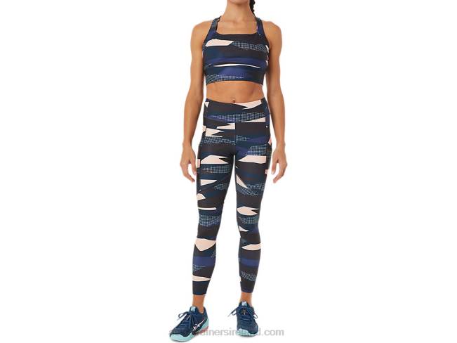 Womens New Strong 92 Printed Tight Breeze Print Asics XXPD3463