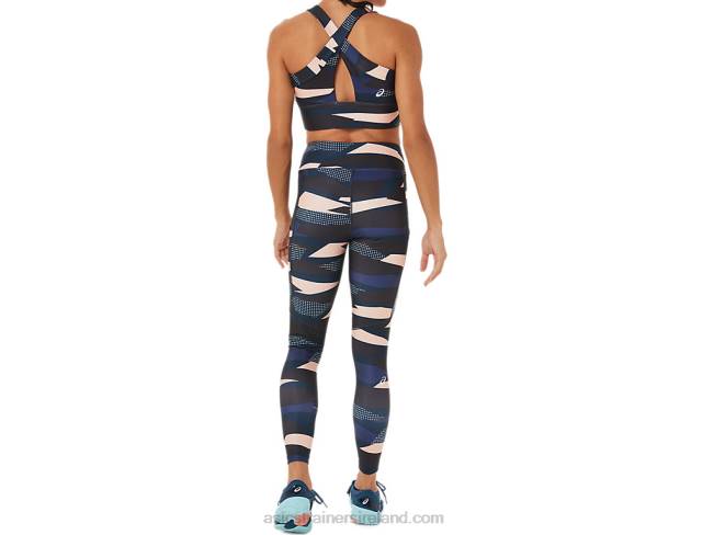 Women\s New Strong 92 Printed Tight Breeze Print Asics XXPD3463