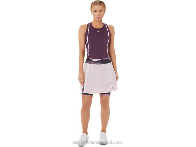 Women\s New Strong 92 Skort Barely Rose Asics XXPD3277