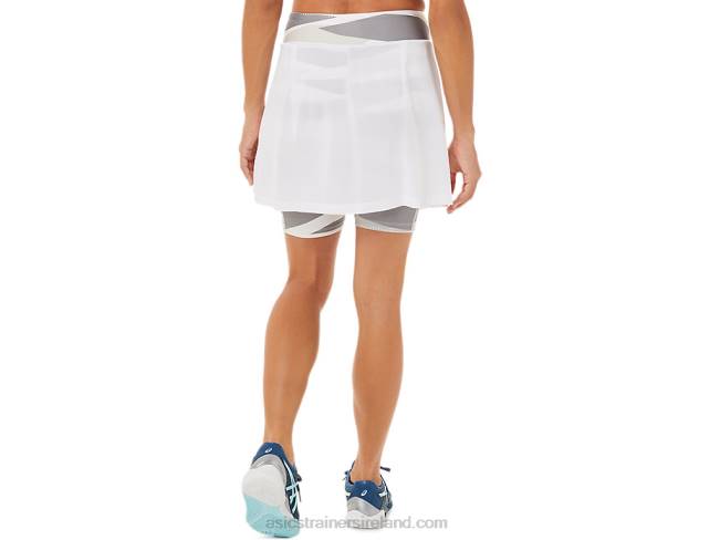 Women\s New Strong 92 Skort Brilliant White Asics XXPD3276