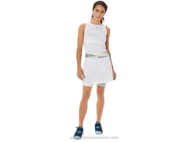 Women\s New Strong 92 Skort Brilliant White Asics XXPD3276