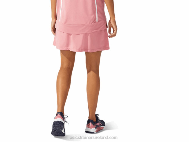 Women\s New Strong 92 Skort Smokey Rose/Deep Mars Print Asics XXPD3833