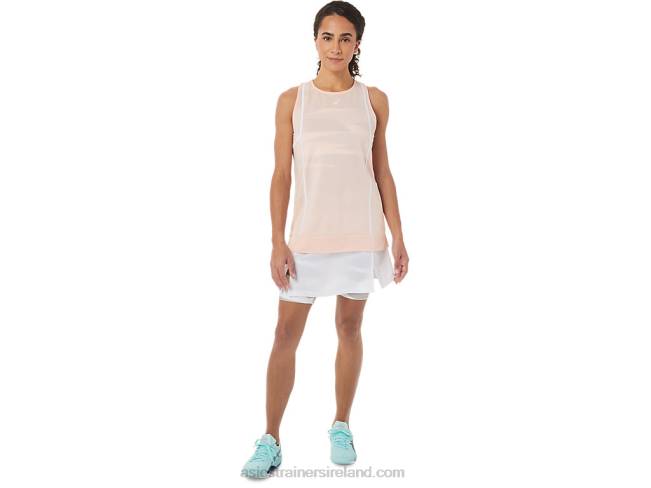 Women\s New Strong 92 Tank Breeze/Brilliant White Asics XXPD3285