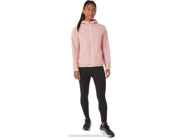 Women\s Packable Jacket Frosted Rose/Soft Sky Asics XXPD3021