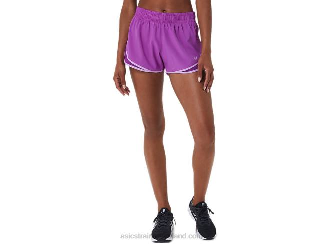 Womens Pr Lyte 25in Run Short Orchid Asics XXPD3037