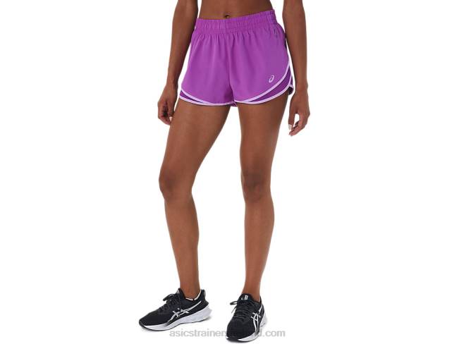 Women\s Pr Lyte 25in Run Short Orchid Asics XXPD3037