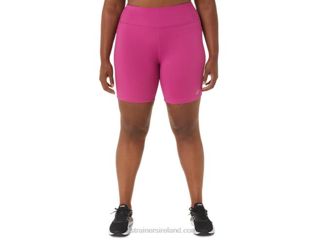 Womens Pr Lyte 5in Run Short With Pockets Fuchsia Red Asics XXPD3291