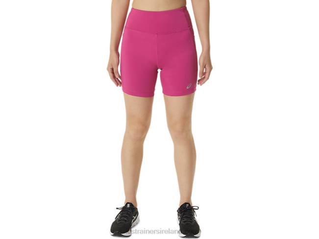 Women\s Pr Lyte 5in Run Short With Pockets Fuchsia Red Asics XXPD3291