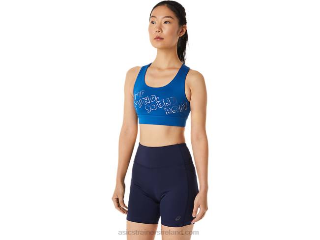 Women\s Pr Lyte Bra Lake Drive/Clear Blue Asics XXPD3293