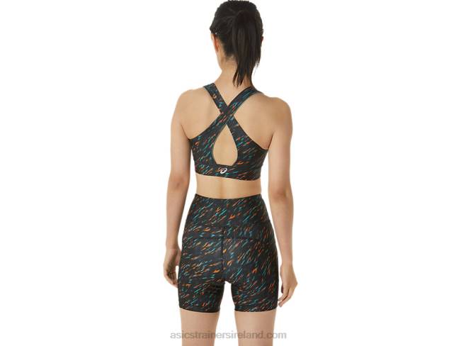 Women\s Pr Lyte Bra Night Shade/Sage Print Asics XXPD3297