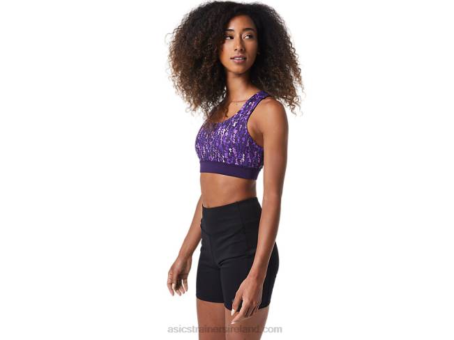 Women\s Pr Lyte Bra Orchid/Night Shade Asics XXPD3089