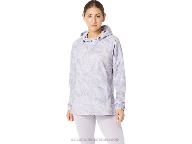 Womens Pr Lyte Packable Jacket Dusk Violet Sumi Drop Asics XXPD2318