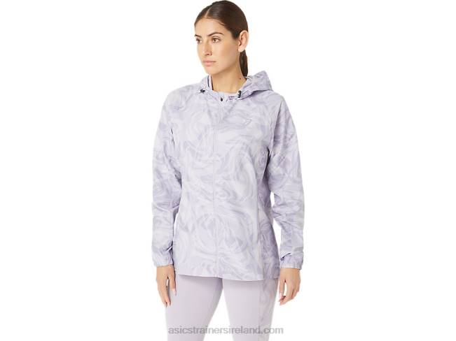 Women\s Pr Lyte Packable Jacket Dusk Violet Sumi Drop Asics XXPD2318