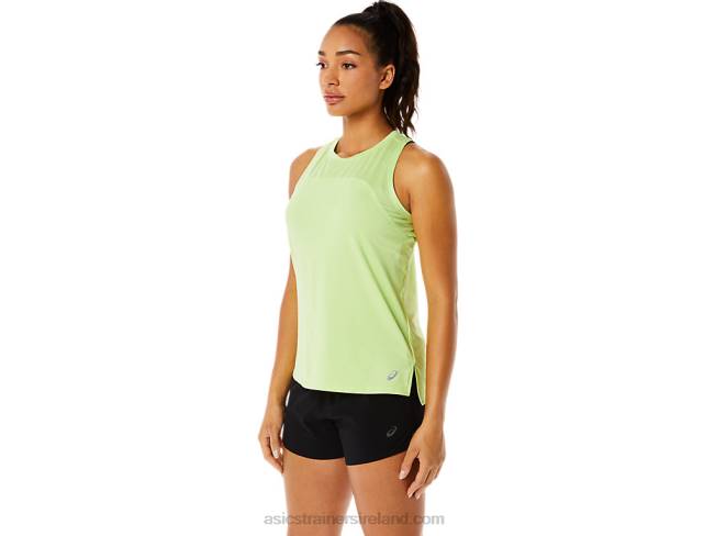 Women\s Pr Lyte Run Tank Lime Green Asics XXPD3500