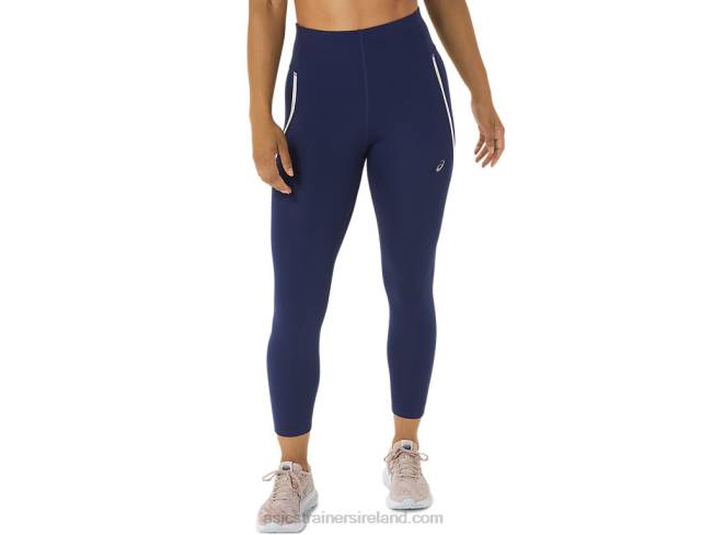 Womens Race High Waist Tight Indigo Blue Asics XXPD2513