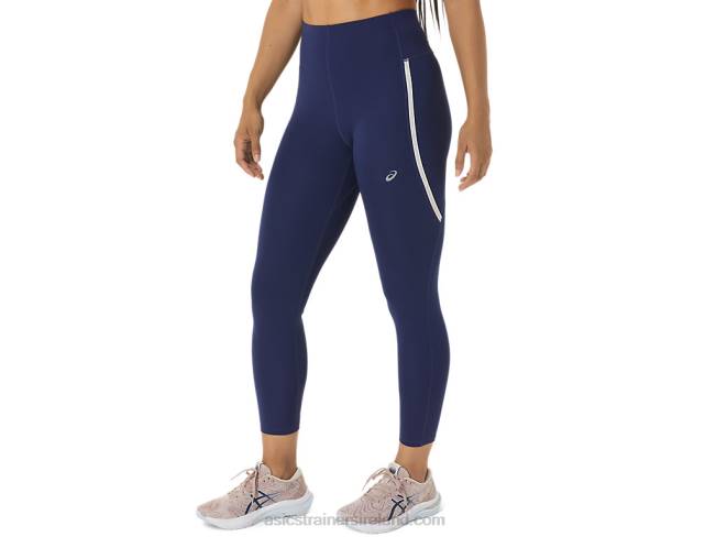 Women\s Race High Waist Tight Indigo Blue Asics XXPD2513