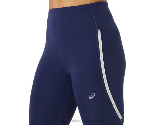 Women\s Race High Waist Tight Indigo Blue Asics XXPD2513