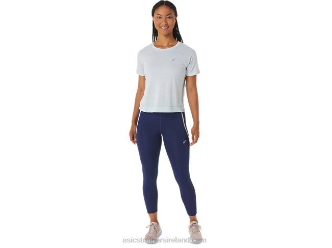 Women\s Race High Waist Tight Indigo Blue Asics XXPD2513