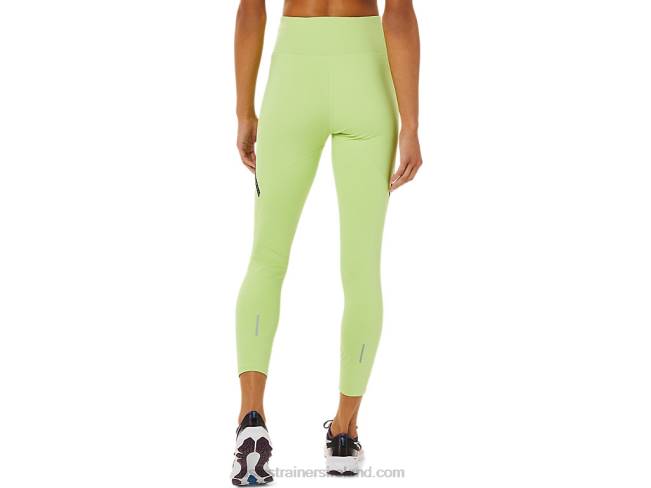 Women\s Race High Waist Tight Lime Green Asics XXPD3335