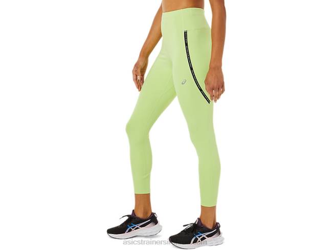 Women\s Race High Waist Tight Lime Green Asics XXPD3335