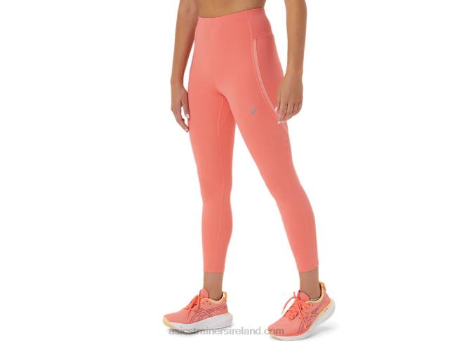 Women\s Race High Waist Tight Papaya Asics XXPD2500