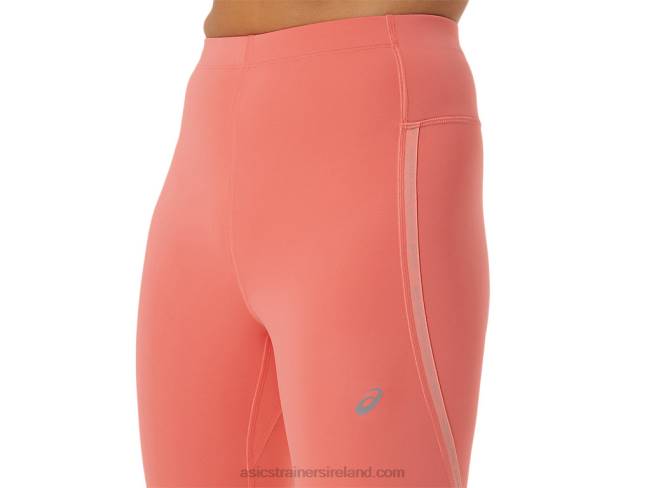 Women\s Race High Waist Tight Papaya Asics XXPD2500