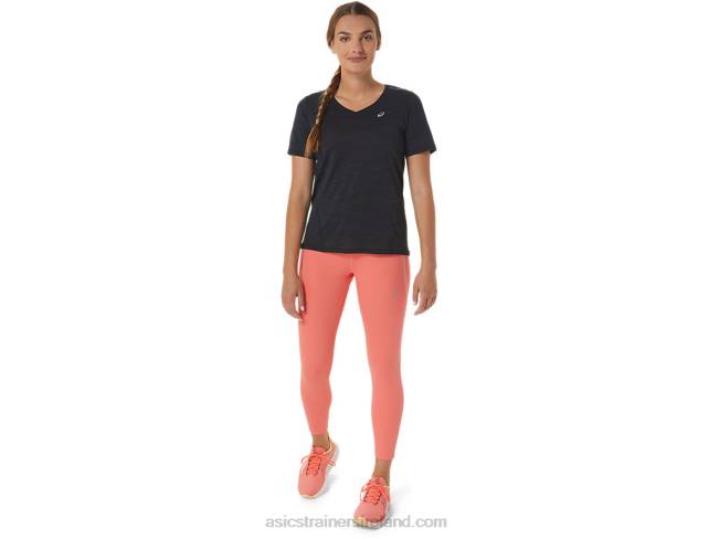 Women\s Race High Waist Tight Papaya Asics XXPD2500