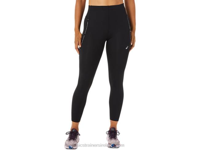 Womens Race High Waist Tight Performance Black Asics XXPD3332