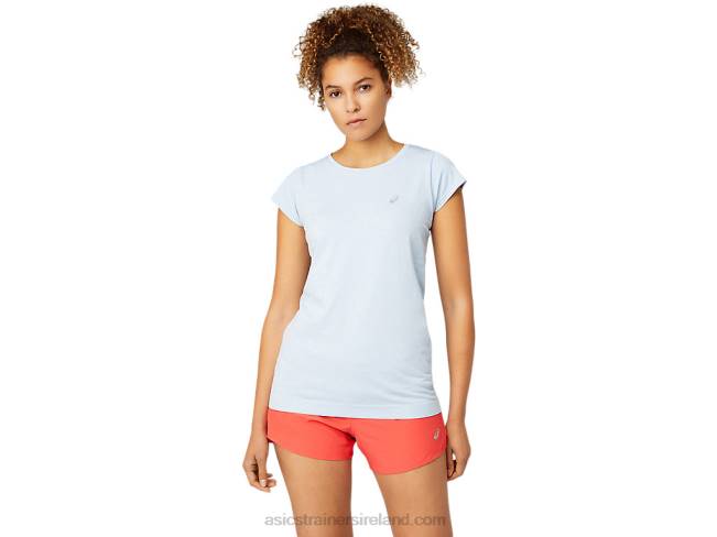 Womens Race Seamless Short Sleeve Top Mist Asics XXPD3759