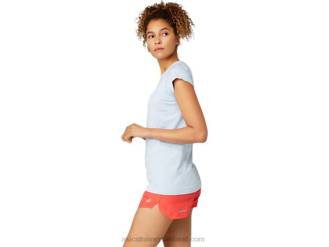 Women\s Race Seamless Short Sleeve Top Mist Asics XXPD3759