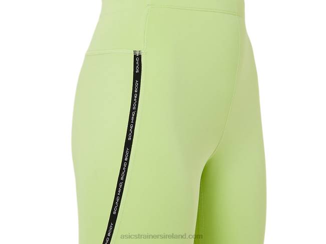 Women\s Race Sprinter Tight Lime Green Asics XXPD3460