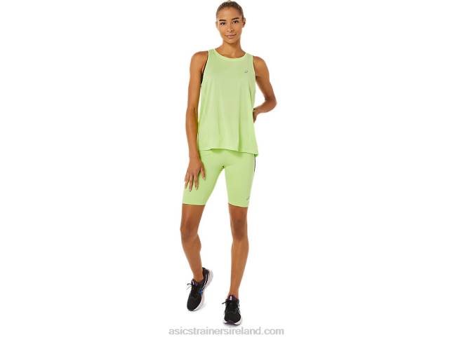 Women\s Race Sprinter Tight Lime Green Asics XXPD3460