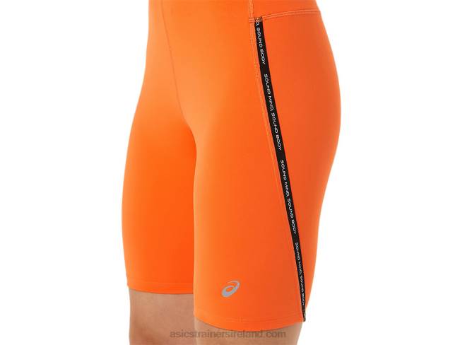 Women\s Race Sprinter Tight Nova Orange Asics XXPD2253