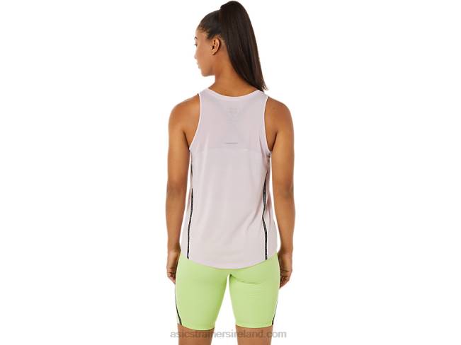 Women\s Race Tank Barely Rose Asics XXPD3346