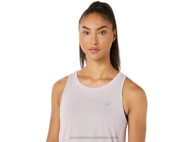 Women\s Race Tank Barely Rose Asics XXPD3346