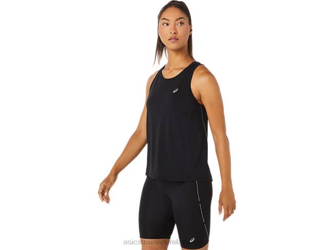 Women\s Race Tank Performance Black Asics XXPD3345