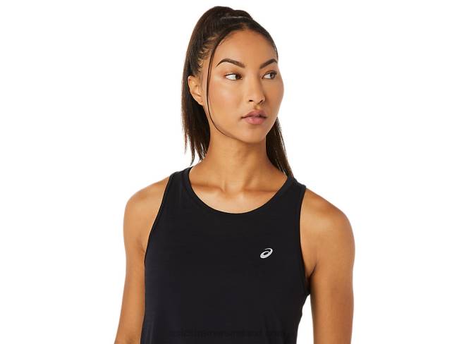 Women\s Race Tank Performance Black Asics XXPD3345